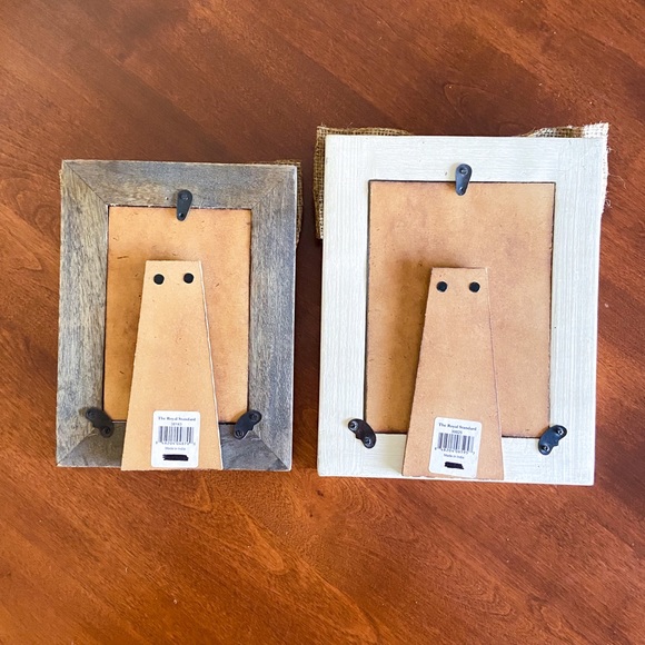 The Royal Standard Burlap Bow Frames Set of 2 - Picture 4 of 4
